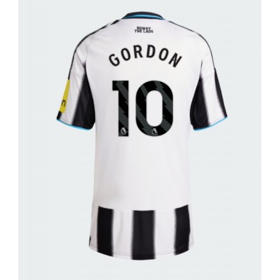 Newcastle United Anthony Gordon #10 Heimtrikot Frauen 2025-26 Kurzarm Newcastle United Anthony Gordon #10 Heimtrikot Frauen 2025-26 Kurzarm